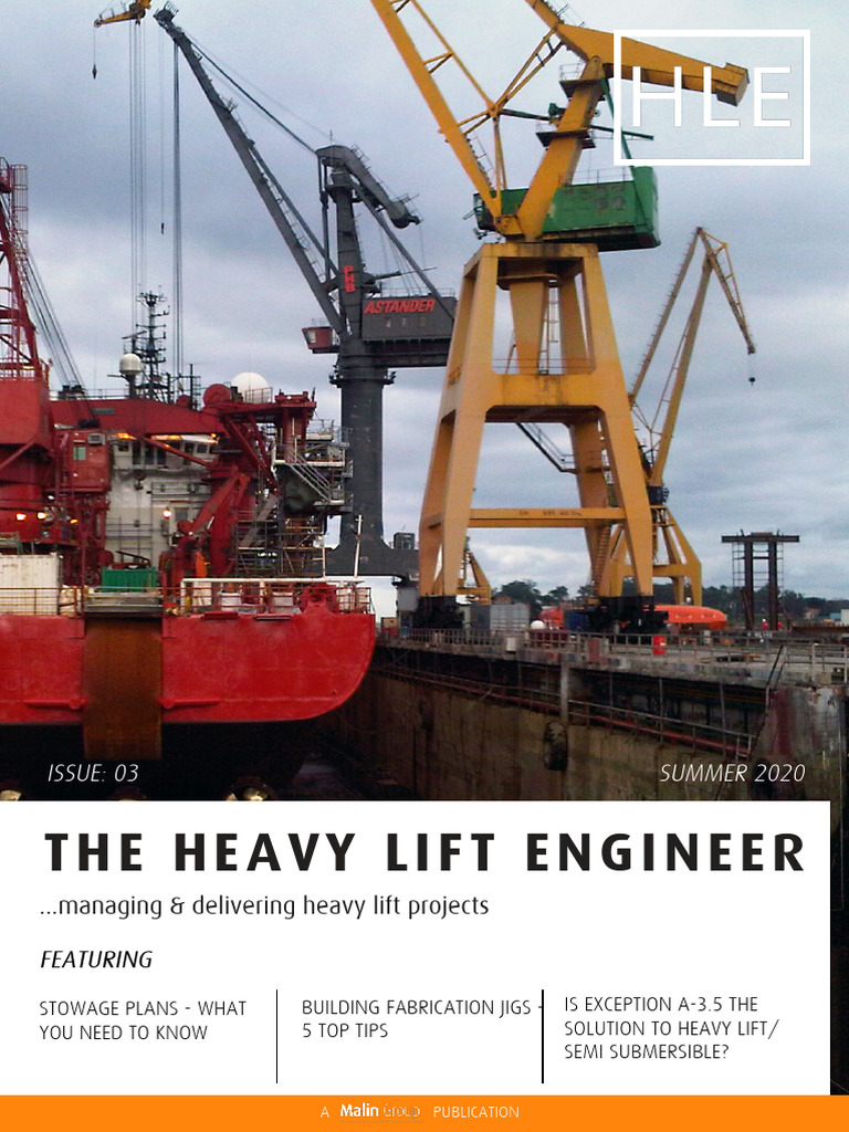 Heavy Lift Engineering Insights Summer 2020 | PDF | Cargo | Trailer ...