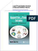 Download textbook Appetite And Food Intake Central Control Second Edition Harris ebook all chapter pdf 