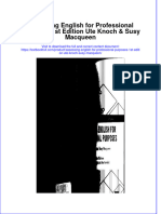 Full Chapter Assessing English For Professional Purposes 1St Edition Ute Knoch Susy Macqueen PDF