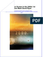 Textbook Australian Screen in The 2000S 1St Edition Mark David Ryan Ebook All Chapter PDF