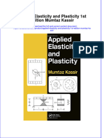 ebffiledoc_637Download textbook Applied Elasticity And Plasticity 1St Edition Mumtaz Kassir ebook all chapter pdf 