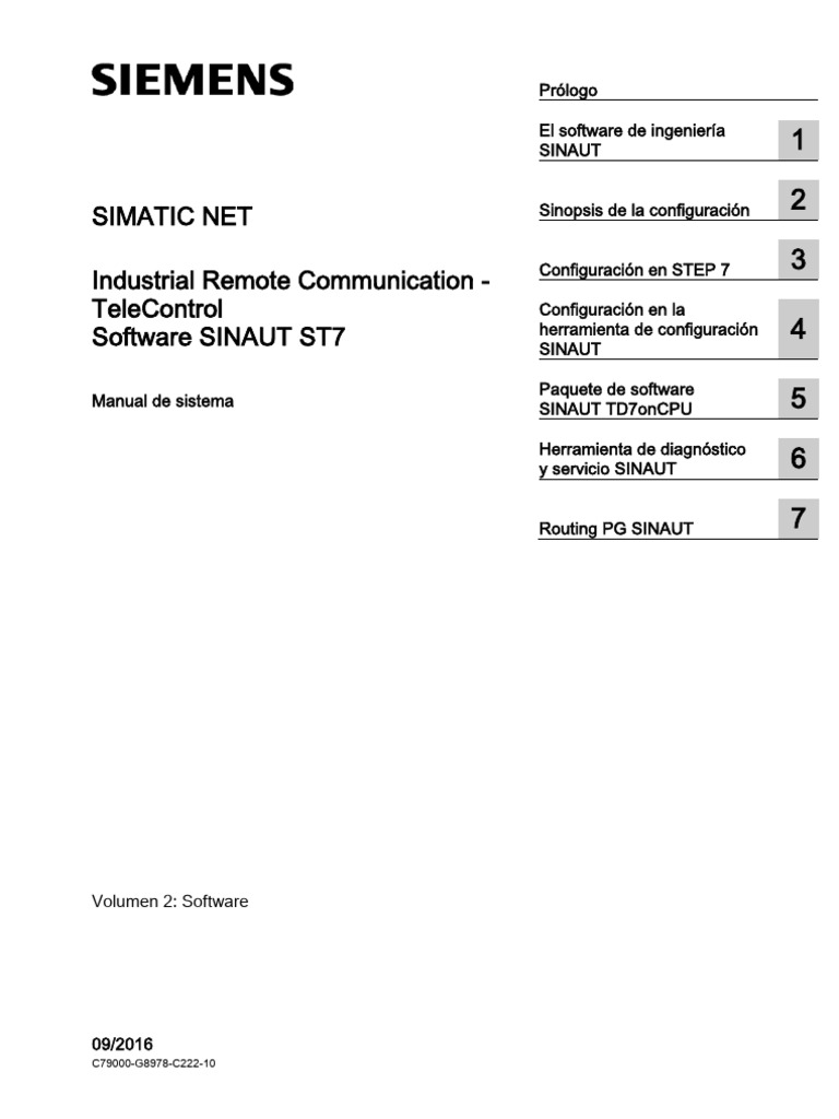 SIMATIC NET Industrial Remote Communication - TeleControl Software ...
