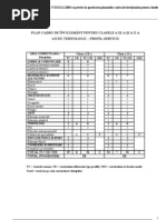 Anexa 5 OMECT 5723 Plan Cadru Liceu Tehnologic