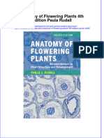 Download full chapter Anatomy Of Flowering Plants 4Th Edition Paula Rudall pdf docx