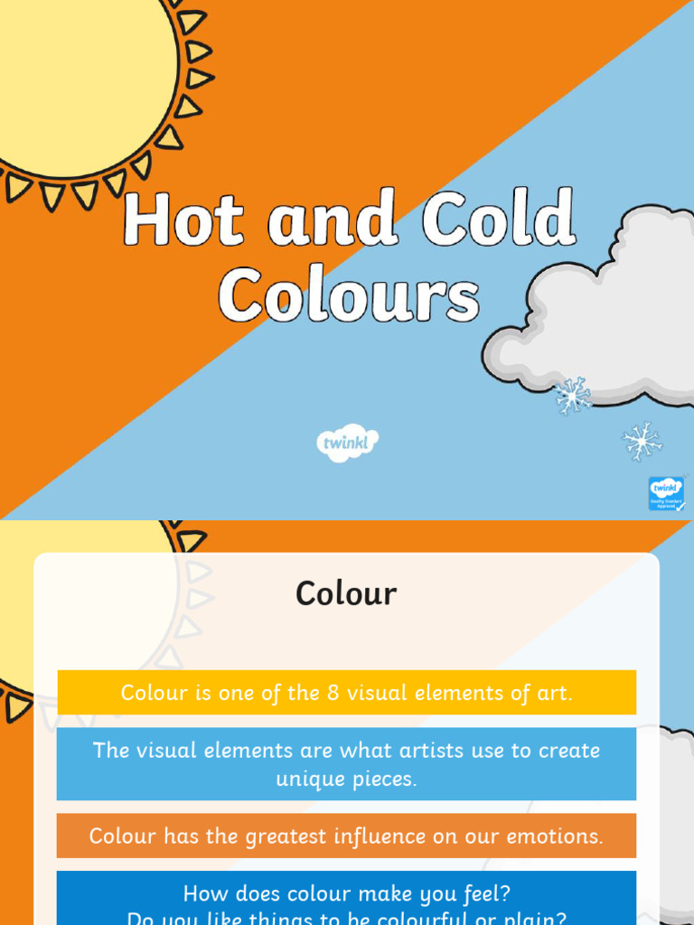 Understanding Hot and Cold Colours | PDF | Color | Paintings