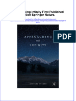PDF Approaching Infinity First Published Edition Springer Nature Ebook Full Chapter