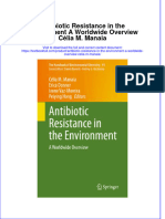 Download full chapter Antibiotic Resistance In The Environment A Worldwide Overview Celia M Manaia pdf docx