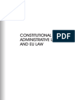 Constitutional and Administrative Law and EU Law Manual