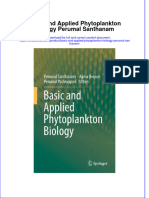 Textbook Basic and Applied Phytoplankton Biology Perumal Santhanam Ebook All Chapter PDF