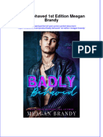 Download full chapter Badly Behaved 1St Edition Meagan Brandy pdf docx