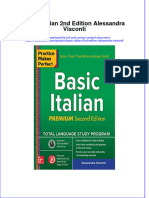 Textbook Basic Italian 2Nd Edition Alessandra Visconti Ebook All Chapter PDF