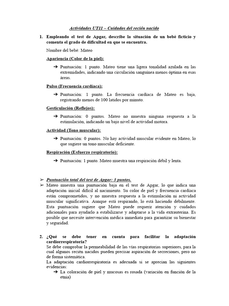 Cuidados Del Recién Nacido Pdf Parto Infantes