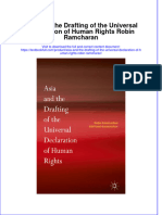 Textbook Asia and The Drafting of The Universal Declaration of Human Rights Robin Ramcharan Ebook All Chapter PDF