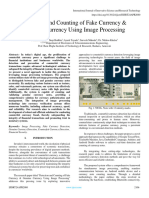 Detection and Counting of Fake Currency & Genuine Currency Using Image Processing