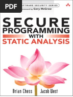 Download Secure Programming With Static Analysis by Udrea Mihai Madalin SN73050772 doc pdf