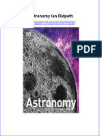Textbook Astronomy Ian Ridpath Ebook All Chapter PDF