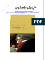 Download textbook Beethovens Symphony No 9 1St Edition Alexander Rehding ebook all chapter pdf 