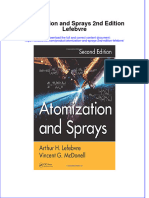 Download textbook Atomization And Sprays 2Nd Edition Lefebvre ebook all chapter pdf 
