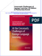 Textbook at The Crossroads Challenges of Foreign Language Learning 1St Edition Ewa Piechurska Kuciel Ebook All Chapter PDF