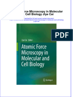 Download textbook Atomic Force Microscopy In Molecular And Cell Biology Jiye Cai ebook all chapter pdf 