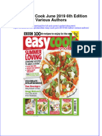 Full Chapter BBC Easy Cook June 2019 6Th Edition Various Authors PDF
