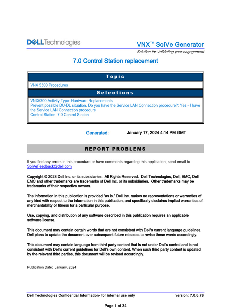 VNX - VNX 5300 Procedures-7.0 Control Station Replacement | PDF | Ip ...