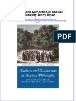 Textbook Authors and Authorities in Ancient Philosophy Jenny Bryan Ebook All Chapter PDF