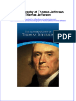 Textbook Autobiography of Thomas Jefferson Thomas Jefferson Ebook All Chapter PDF