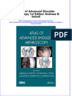 Textbook Atlas of Advanced Shoulder Arthroscopy 1St Edition Andreas B Imhoff Ebook All Chapter PDF