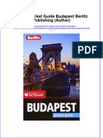 Textbook Berlitz Pocket Guide Budapest Berlitz Publishing Author Ebook All Chapter PDF