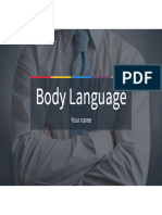 Sample Slides Body Language Training