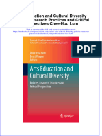 Download pdf Arts Education And Cultural Diversity Policies Research Practices And Critical Perspectives Chee Hoo Lum ebook full chapter 