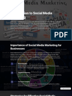 Introduction To Social Media Marketing