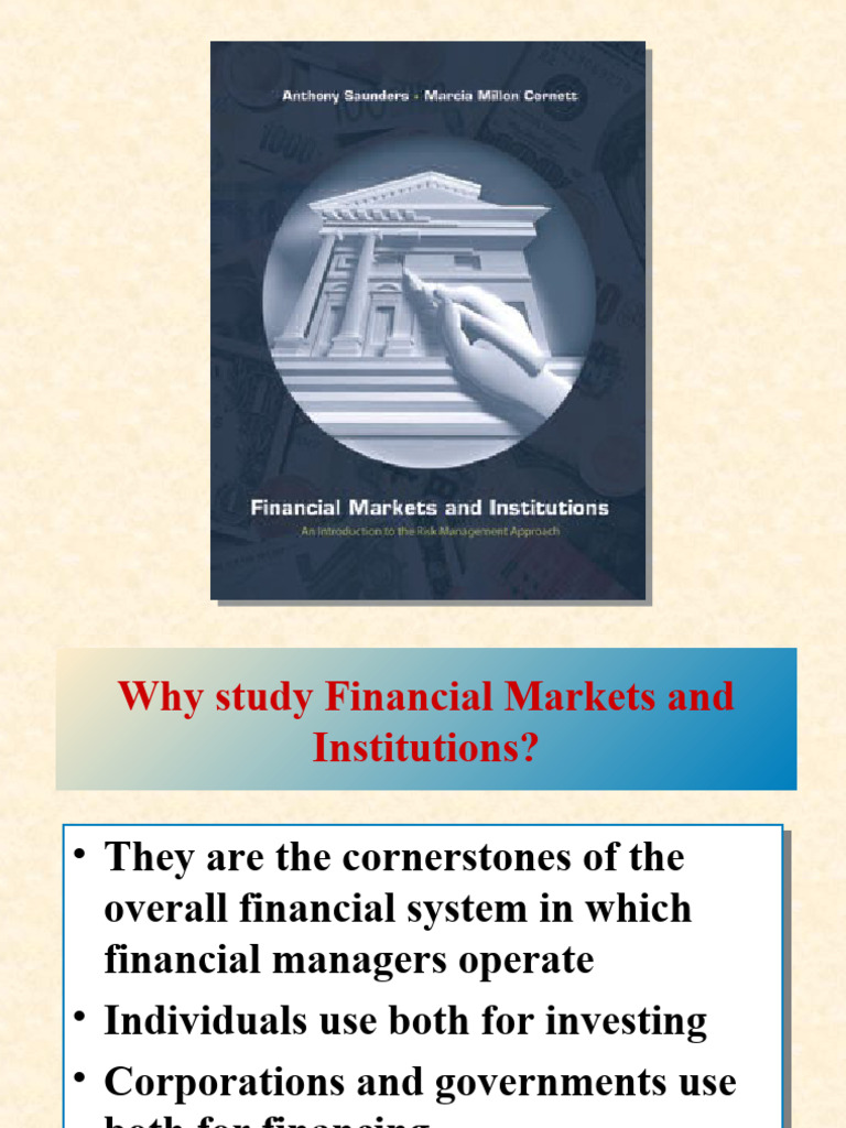 Financial Markets and Institution | PDF | Foreign Exchange Market ...