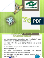 Mantenimiento de Computo