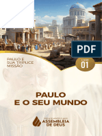 Lição 01 - Paulo e o Seu Mundo