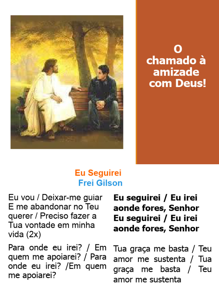 O Chamado A Amizade Com Jesus | PDF | Amor | Jesus