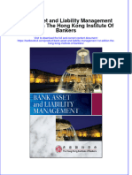 Download textbook Bank Asset And Liability Management 1St Edition The Hong Kong Institute Of Bankers ebook all chapter pdf 