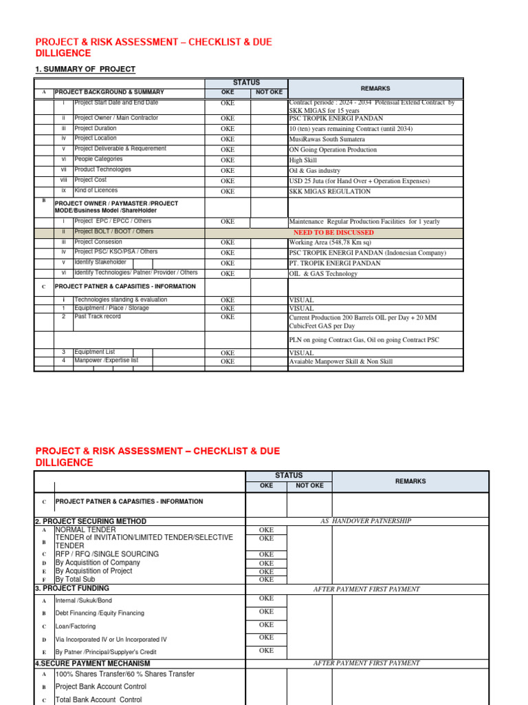 Oil & Gas Project Evaluation Guide | PDF | Banks | Risk Management