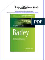 Textbook Barley Methods and Protocols Wendy A Harwood Ebook All Chapter PDF