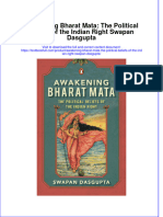 Download pdf Awakening Bharat Mata The Political Beliefs Of The Indian Right Swapan Dasgupta ebook full chapter 