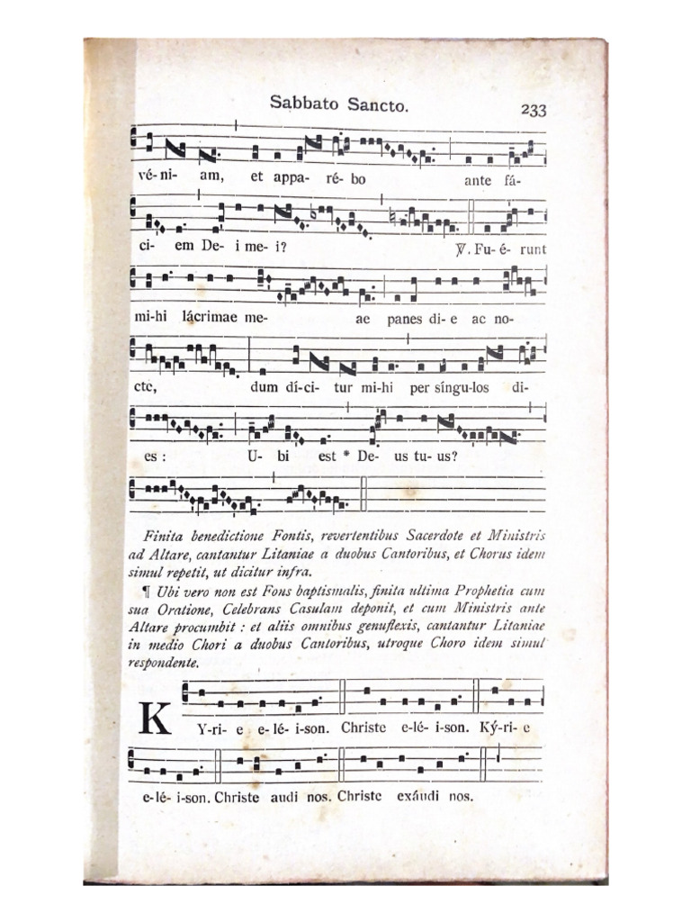 Sabbato Sancto. 2 | PDF