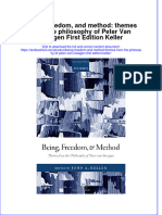 Textbook Being Freedom and Method Themes From The Philosophy of Peter Van Inwagen First Edition Keller Ebook All Chapter PDF