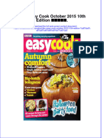 Download textbook Bbc Easy Cook October 2015 10Th Edition неизв ebook all chapter PDF