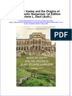 Textbook Baron de Vastey and The Origins of Black Atlantic Humanism 1St Edition Marlene L Daut Auth Ebook All Chapter PDF