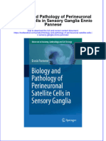 Textbook Biology and Pathology of Perineuronal Satellite Cells in Sensory Ganglia Ennio Pannese Ebook All Chapter PDF