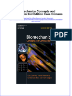 Textbook Biomechanics Concepts and Computation 2Nd Edition Cees Oomens Ebook All Chapter PDF