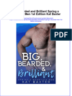 Textbook Big Bearded and Brilliant Spring S Mountain Men 1St Edition Kat Baxter Ebook All Chapter PDF