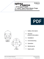 Spirax Sarco FT14 Manual