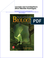PDF Biology Concepts and Investigations Fourth Edition Marielle Hoefnagels Ebook Full Chapter